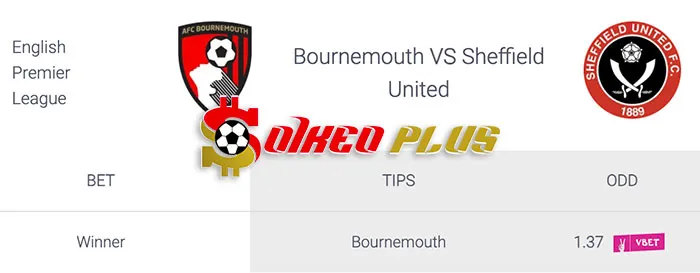 AI Soi Kèo: Bournemouth vs Sheffield Utd, 22h ngày 09/03/2024