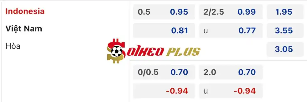 Soi Kèo Dự Đoán: Indonesia vs Việt Nam, 20h30 ngày 21/03/2024