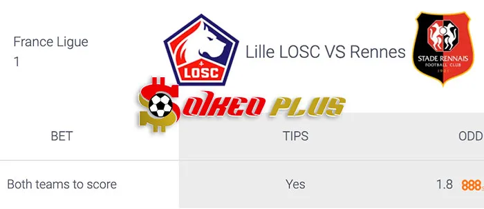 AI Soi Kèo: Lille vs Rennes, 23h05 ngày 10/03/2024