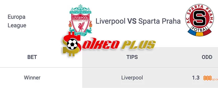 AI Soi Kèo: Liverpool vs Sparta Prague, 3h ngày 15/03/2024