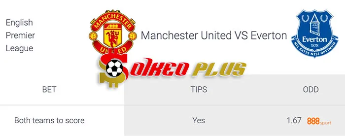 AI Soi Kèo: Man Utd vs Everton, 19h30 ngày 09/03/2024