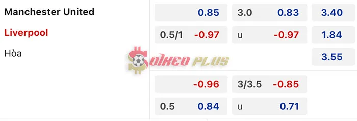 Soi Kèo Dự Đoán: Man Utd vs Liverpool, 22h30 ngày 17/03/2024