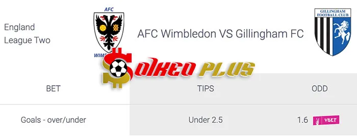 AI Soi Kèo: AFC Wimbledon vs Gillingham, 2h45 ngày 13/03/2024