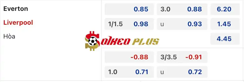 Soi Kèo Dự Đoán: Everton vs Liverpool, 2h ngày 25/04/2024