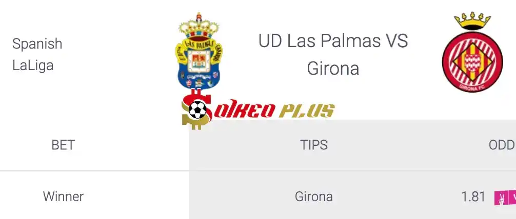 Soi Kèo Dự Đoán: Las Palmas vs Girona, 19h ngày 27/04/2024