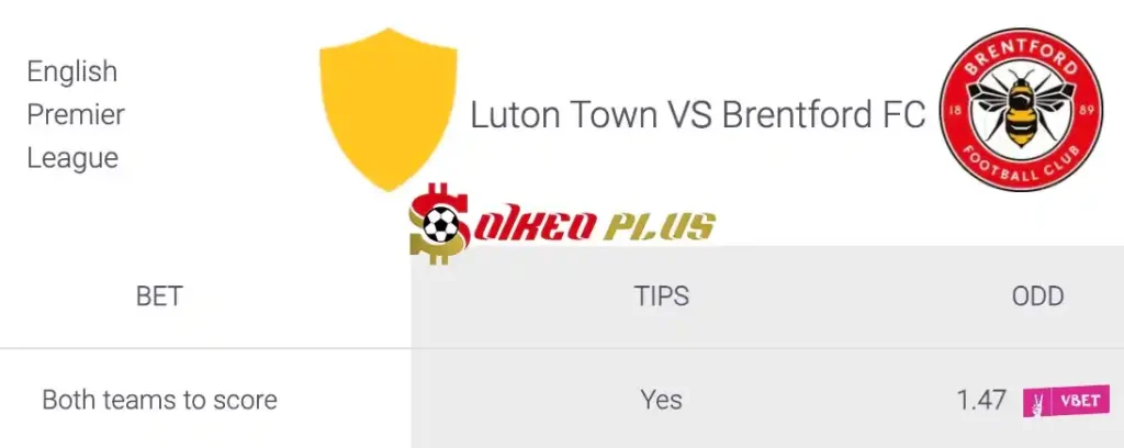 Soi Kèo Dự Đoán: Luton vs Brentford, 21h ngày 20/04/2024
