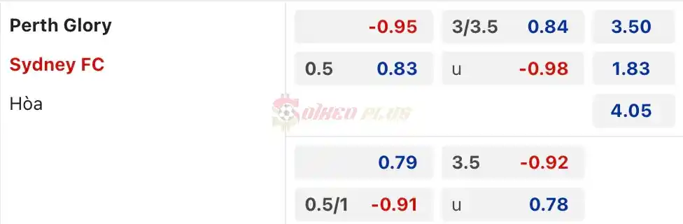 Soi Kèo Dự Đoán: Perth Glory vs Sydney FC, 17h45 ngày 03/04/2024