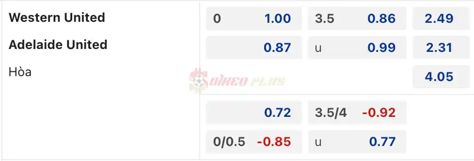 Soi Kèo Dự Đoán: Western United vs Adelaide United, 16h ngày 16/04/2024