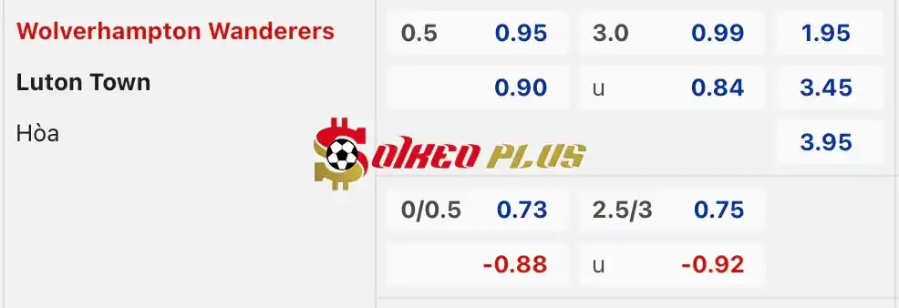 Soi Kèo Dự Đoán: Wolves vs Luton, 21h ngày 27/04/2024