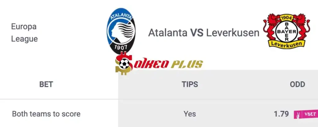Soi Kèo Dự Đoán: Atalanta vs Leverkusen, 2h ngày 23/05/2024