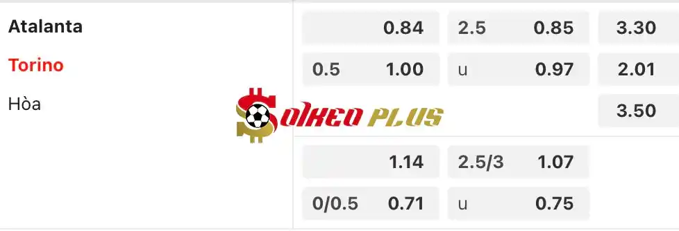 Soi Kèo Dự Đoán: Atalanta vs Torino, 23h ngày 26/05/2024