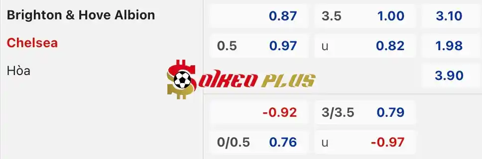 Soi Kèo Dự Đoán: Brighton vs Chelsea, 1h45 ngày 16/05/2024