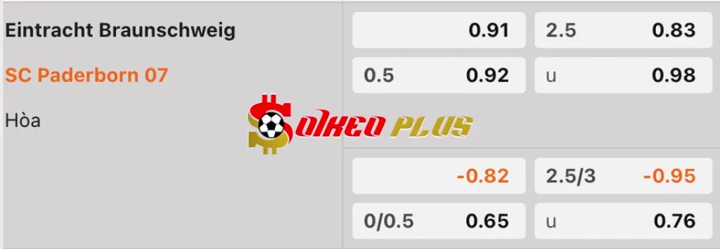 Soi Kèo Dự Đoán: Braunschweig vs Paderborn, 23h30 ngày 4/4/2025