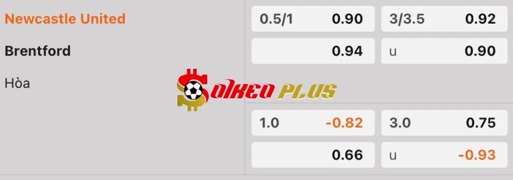 Soi Kèo Dự Đoán: Newcastle vs Brentford, 1h45 ngày 3/4/2025